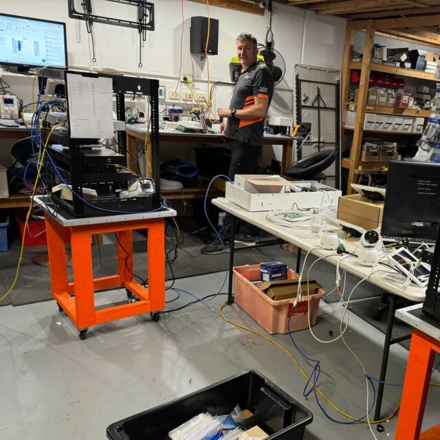 Trust the Process...
May look a mess in the workshop right now but it all comes together after hours building and putting together the rack so it is ready to be installed. 
#trusttheprocess #smarthome #automation #rackbuild